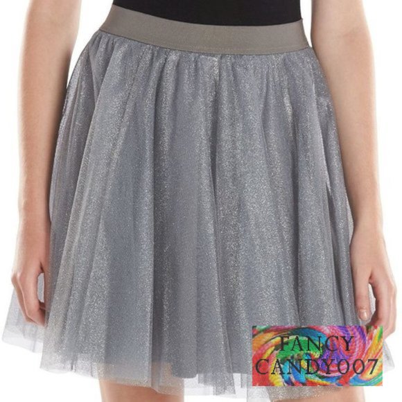 LC Lauren Conrad Dresses & Skirts - Silver Mini Skirt